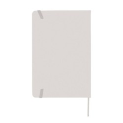 Notizbuch A5 aus recyceltem PU | Roderick - Weiß