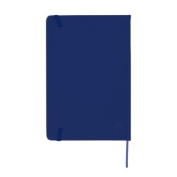 Notizbuch A5 aus recyceltem PU | Roderick - Dunkelblau