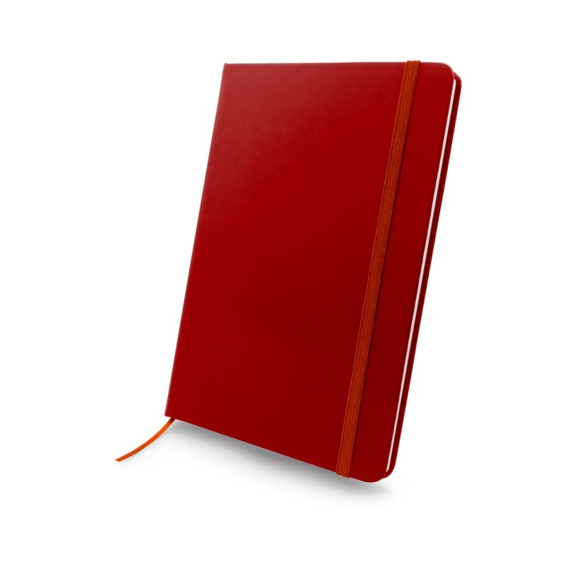 Notizbuch A5 aus recyceltem PU | Roderick - Rot