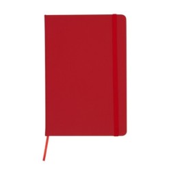 Notizbuch A5 aus recyceltem PU | Roderick - Rot