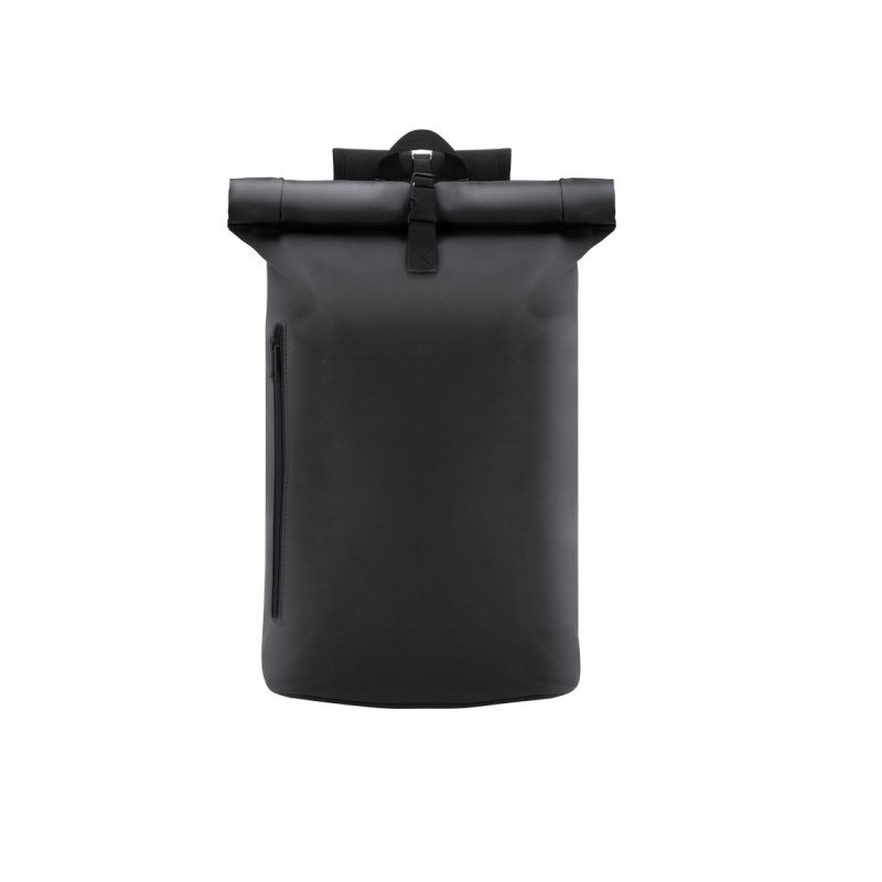 Laptop-Rucksack mit Rollverschluss 15" - Schwarz