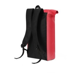 Laptop-Rucksack mit Rollverschluss 15" - Rot