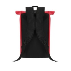Laptop-Rucksack mit Rollverschluss 15" - Rot