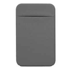 Kreditkarten- und Ausweishalter für Mobiltelefon - Grau