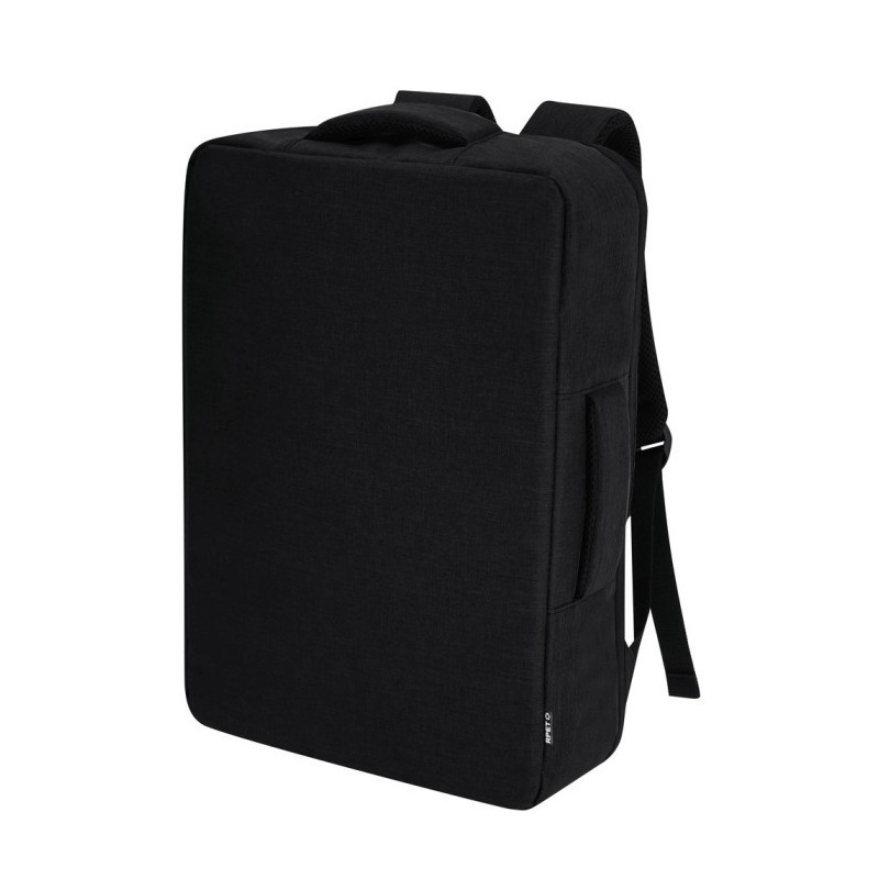 RPET Laptop-Rucksack 15“ - Schwarz