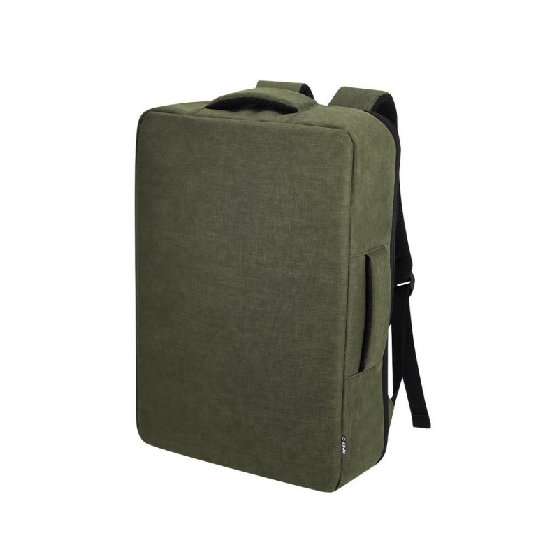 RPET Laptop-Rucksack 15“ - Grün