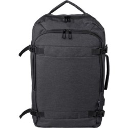 Rucksack für 17"-Laptop RPET - Schwarz