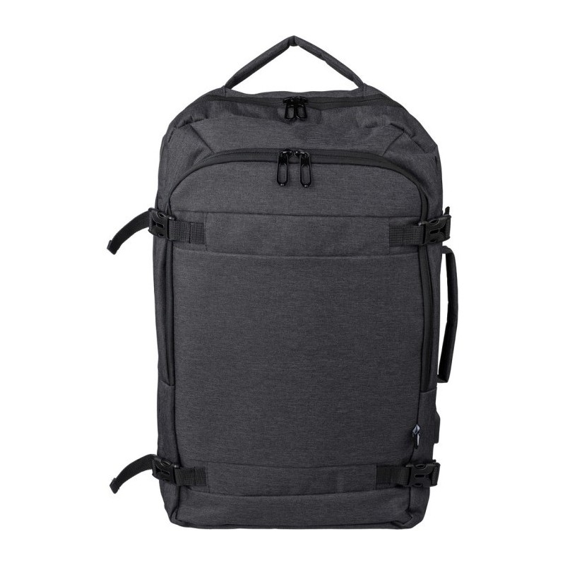Rucksack für 17"-Laptop RPET - Schwarz