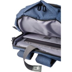 Rucksack für 17"-Laptop RPET - Dunkelblau