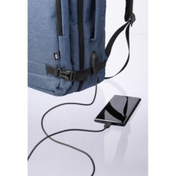 Rucksack für 17"-Laptop RPET - Dunkelblau