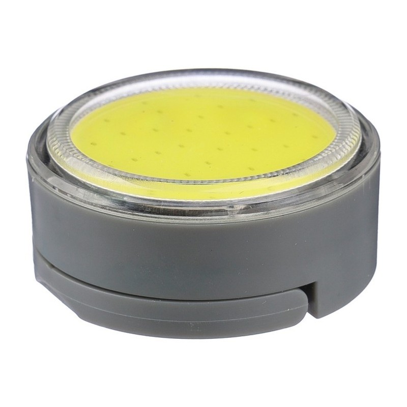 Miniatur COB Taschenlampe - Grau