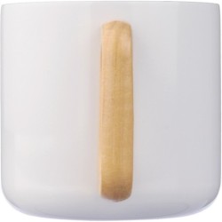 Becher 400 ml aus recyceltem Edelstahl - Weiß