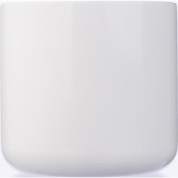 Becher 400 ml aus recyceltem Edelstahl - Weiß