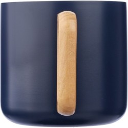 Becher 400 ml aus recyceltem Edelstahl - Dunkelblau