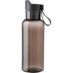 RPET Sportflasche 600 ml - Schwarz