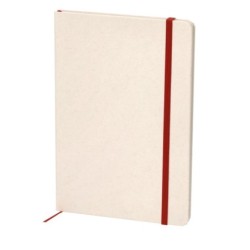 Notizbuch A5 aus recycelten Milchkartons - Rot