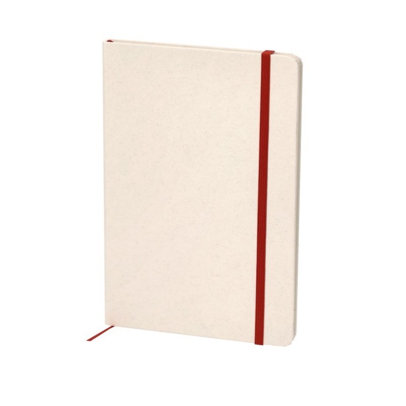 Notizbuch A5 aus recycelten Milchkartons - Rot