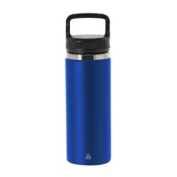 Thermoflasche aus recyceltem Edelstahl 550 ml - Blau