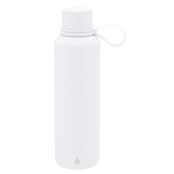 Thermoflasche aus recyceltem Edelstahl 630 ml - Weiß