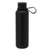 Thermoflasche aus recyceltem Edelstahl 630 ml - Schwarz