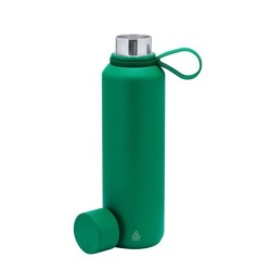 Thermoflasche aus recyceltem Edelstahl 630 ml - Grün