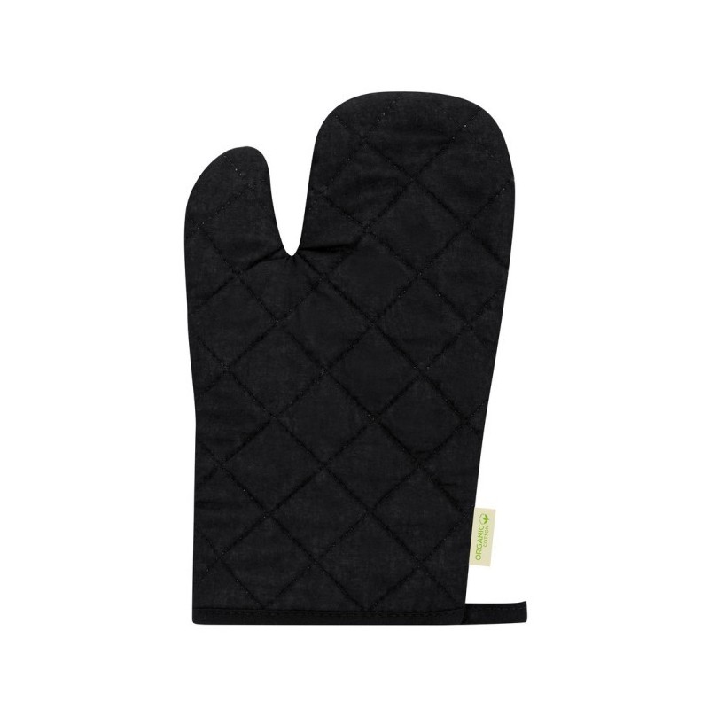 Küchenhandschuh aus Bio-Baumwolle - Schwarz