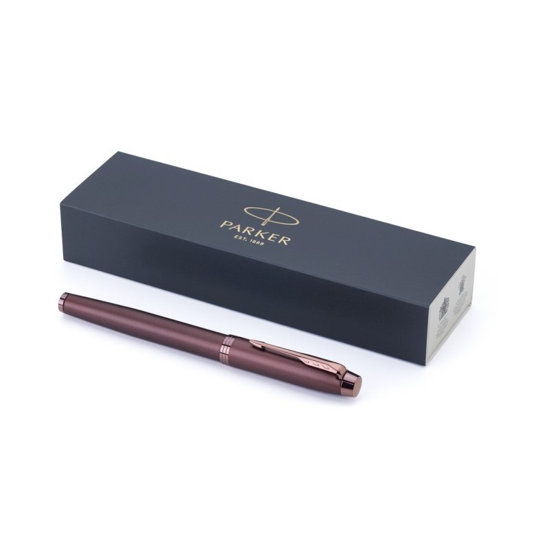 Tintenroller  Parker IM Monochrome PVD - Burgunderrot