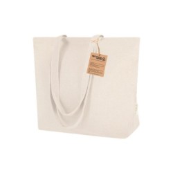 Einkaufstasche aus recycelter Baumwolle - Beige