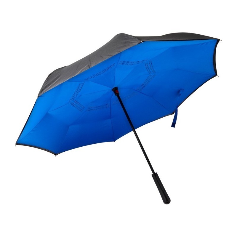 Regenschirm manuell, wendbarer - Dunkelblau
