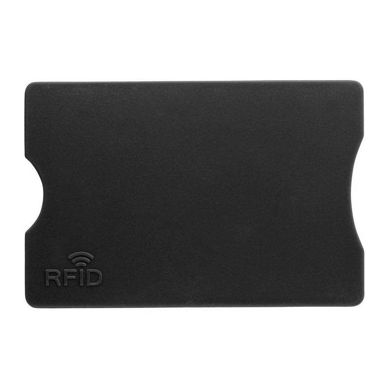 Kreditkartenhalter mit Scannschutz RFID - Schwarz