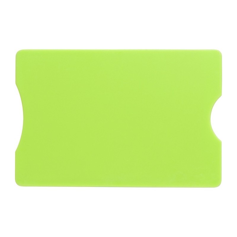 Kreditkartenhalter mit Scannschutz RFID - Hellgrün