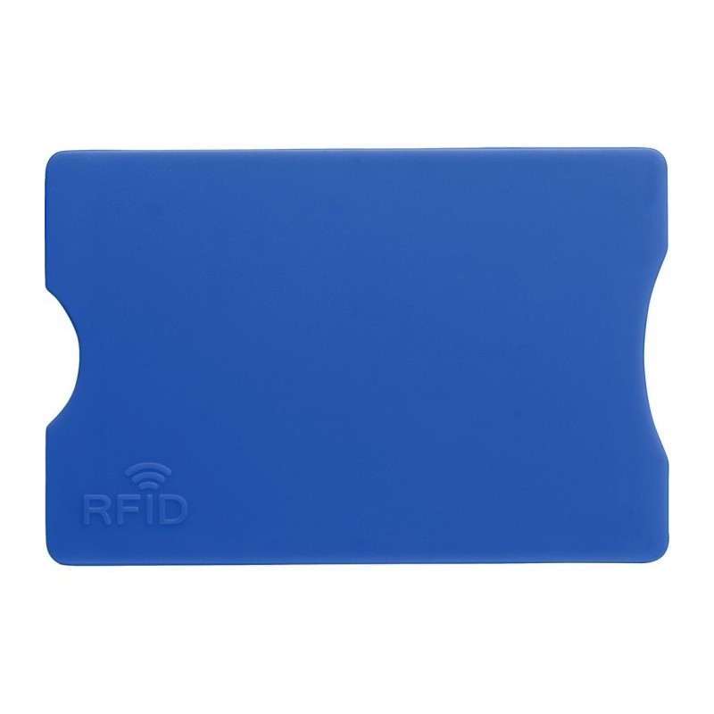 Kreditkartenhalter mit Scannschutz RFID - Blau
