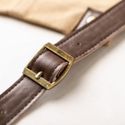 Küchenschürze aus Baumwolle - Braun