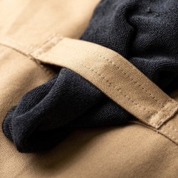 Küchenschürze aus Baumwolle - Braun