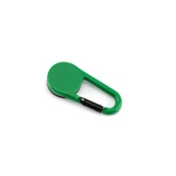 Kompass mit Karabinerhaken - Grün