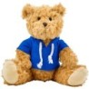 Teddybär mit Kapuze - Blau
