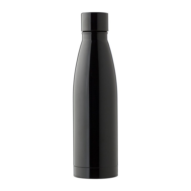 Edelstahlflasche 500 ml - Schwarz