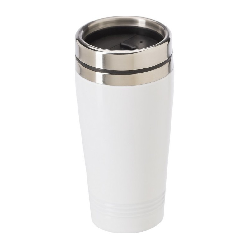 Reisebecher 450 ml - Weiß