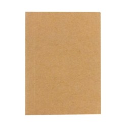 Notizbuch ca. A7 mit Kugelschreiber - Orange