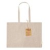 Einkaufstasche aus recycelter Baumwolle - Beige