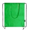 RPET-Kordelzugbeutel, Einkaufstasche - Grün