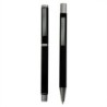 Schreibset, Kugelschreiber und Rollerball - Schwarz