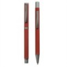 Schreibset, Kugelschreiber und Rollerball - Rot