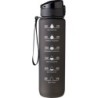 RPET Sportflasche 1000 ml - Schwarz