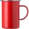 Emaillebecher 550 ml - Rot