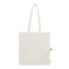 Einkaufstasche aus recycelter Baumwolle, faltbar - Beige