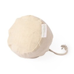 Einkaufstasche aus recycelter Baumwolle, faltbar - Beige