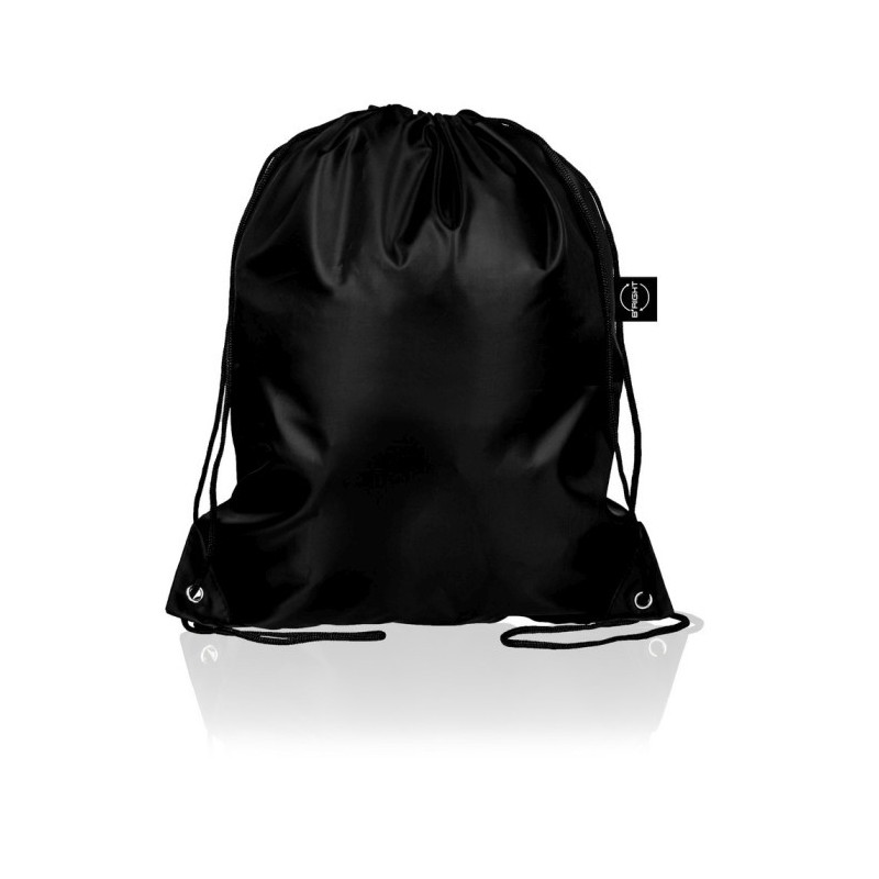 B'RIGHT Beutel mit Kordel aus RPET - Schwarz