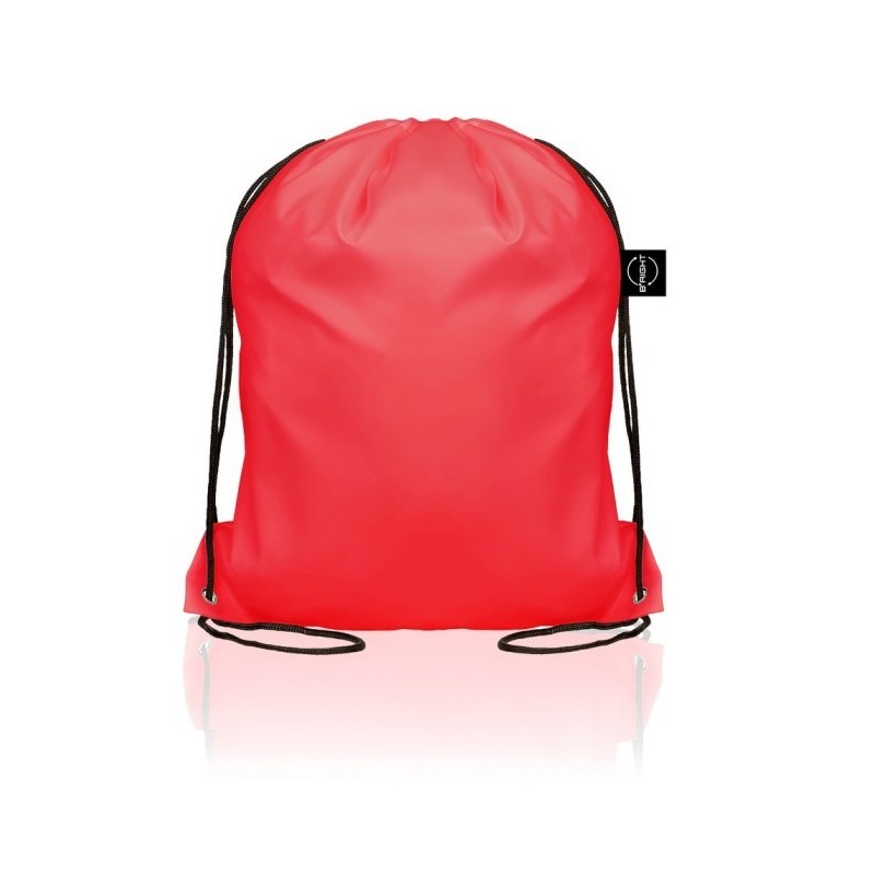 B'RIGHT Beutel mit Kordel aus RPET - Rot