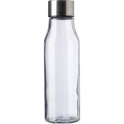 500 ml Sportflasche aus Glas - Transparent